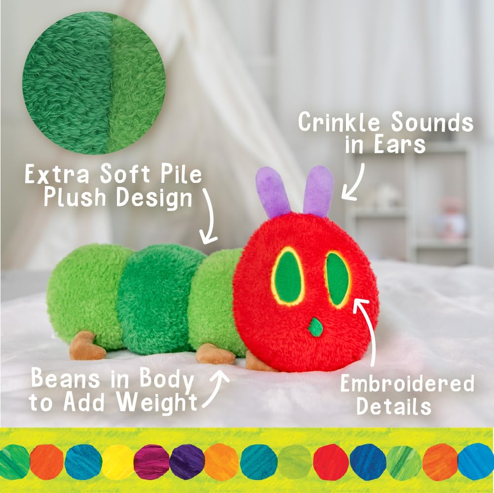 The Very Hungry Caterpillar Cuteeze Plush | 12" Inch | 55794