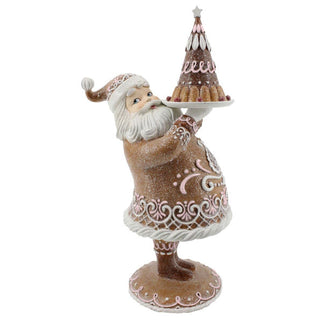 Gingerbread Santa with Dessert | December Diamonds