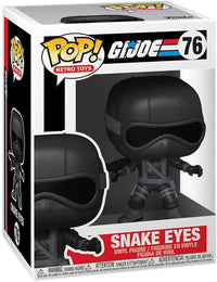 Funko POP! | Pre-Owned| Retro Toys: G.I.JOE - Snake Eyes | #76