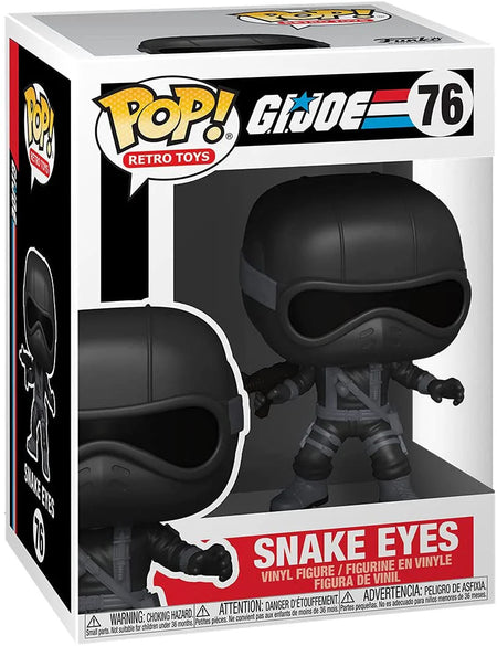 Funko POP! | Pre-Owned| Retro Toys: G.I.JOE - Snake Eyes | #76