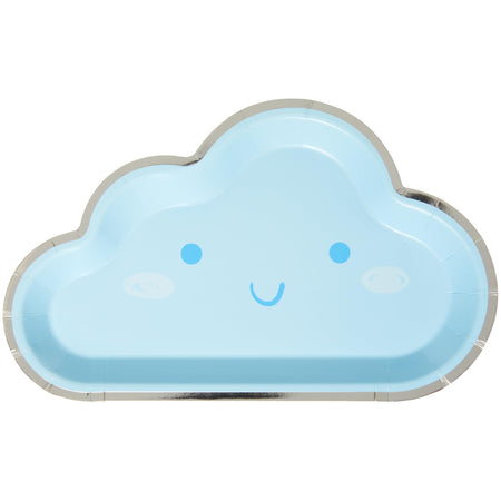 Little Clouds Appetizer Plates 8ct | Paper