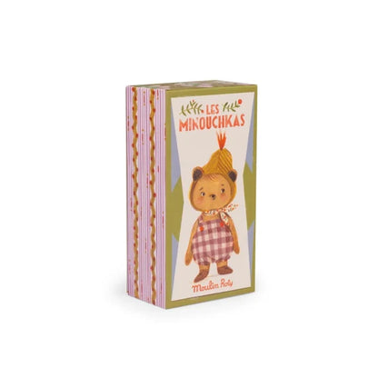 Emile the Bear (small) - Les Minouchkas | Plush