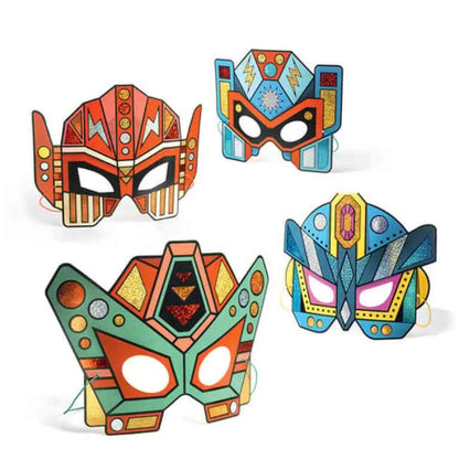 Do-It-Yourself Super Robot Masks | Djeco