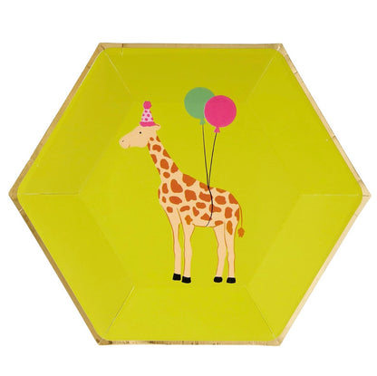 Party Animals Lunch Plates 8ct | Paper