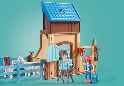 Playmobil | Horse Stall with Amelia and Whisper 71353