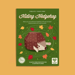 Create-Your-Own Hiding Hedgehog