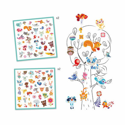 160 Little Friends Stickers