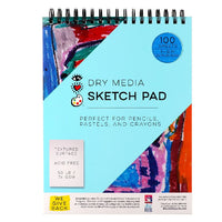 Dry Media Sketch Pad | 100 Sheets