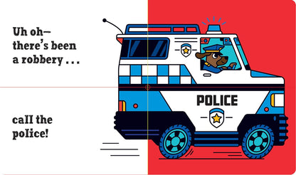 Mixed-Up Emergency Vehicles | Board Book