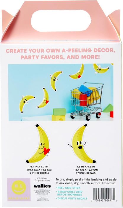 Hello! Lucky | Banana Diecut Vinyl Decals