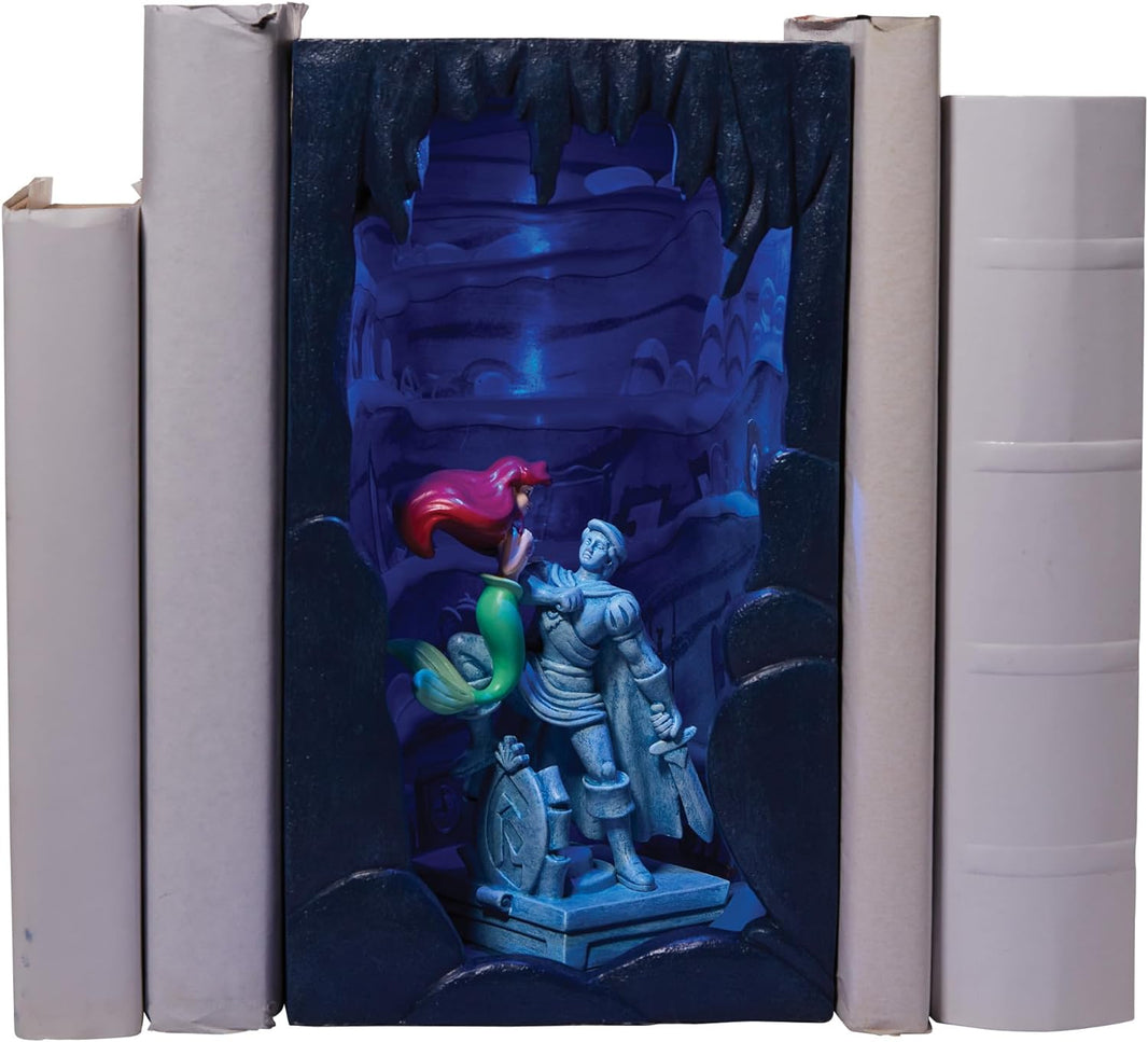 Disney Showcase Ariel's Secret Grotto Lit Book Holder - Bookend
