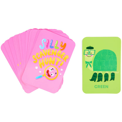 Hello! Lucky | Silly Scavenger Hunt - Card Game
