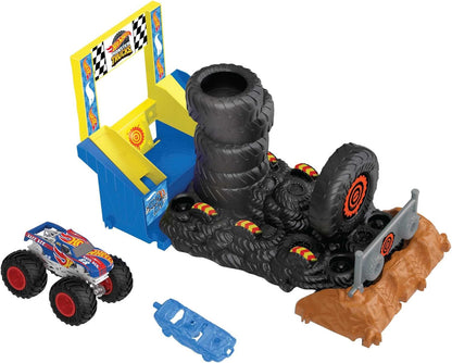 Hot Wheels Monster Truck Arena | Smash Race Challenge