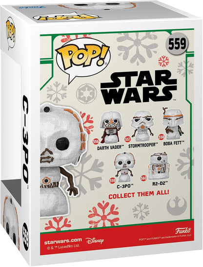 Funko POP! | Pre-Owned| Star Wars Holiday: C-3PO Snowman | #559