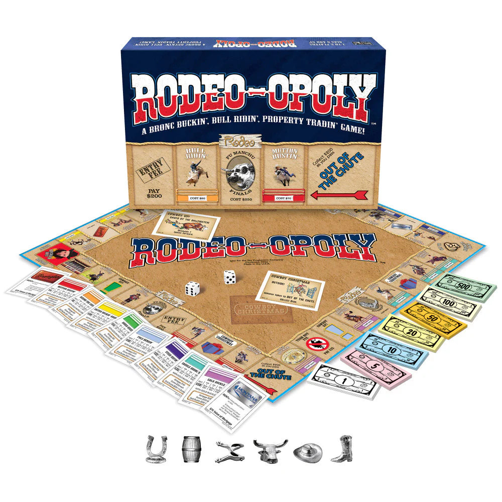 Rodeo-Opoly Board Game
