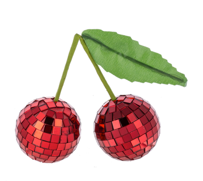 Disco Cherries Figurines