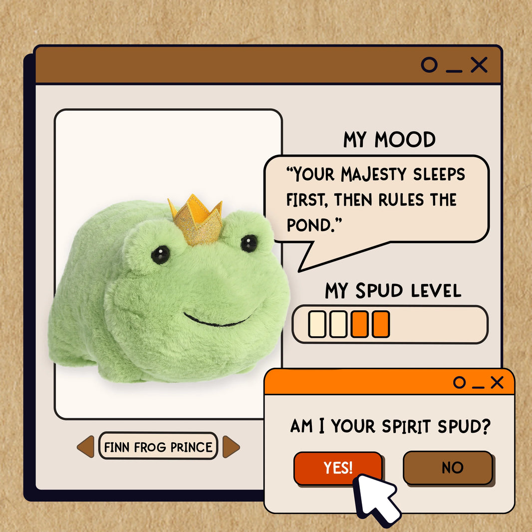 Aurora® - Spudsters™ - 10" Finn Frog Prince™