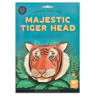 Create-Your-Own Majestic Tiger Head