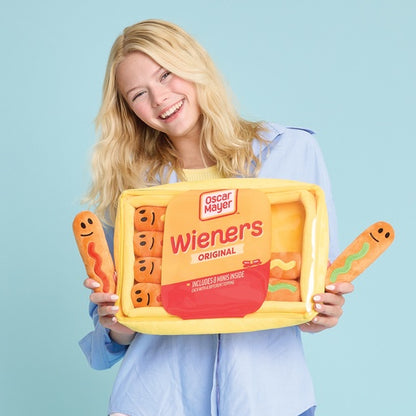 Oscar Mayer Wieners Hotdog Packaging Plush
