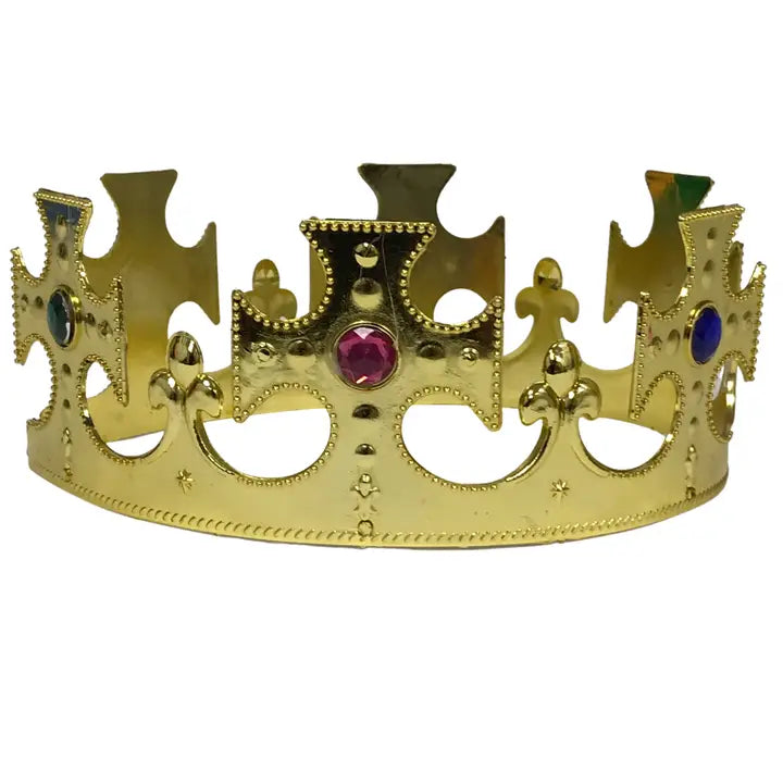 Gold Jeweled Crown
