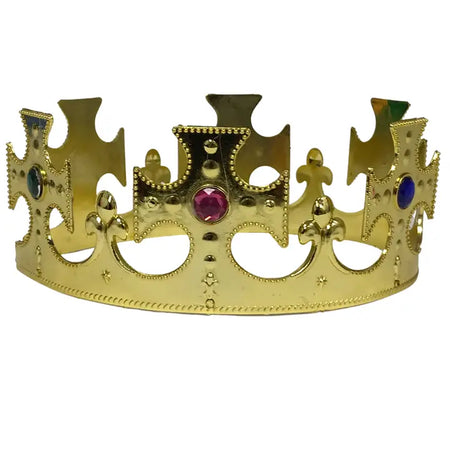 Gold Jeweled Crown