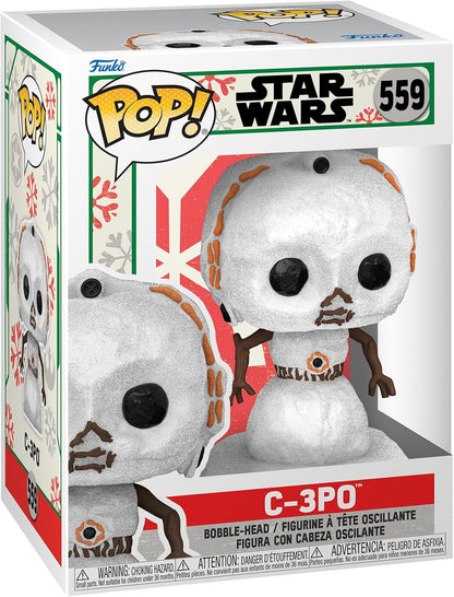 Funko POP! | Pre-Owned| Star Wars Holiday: C-3PO Snowman | #559