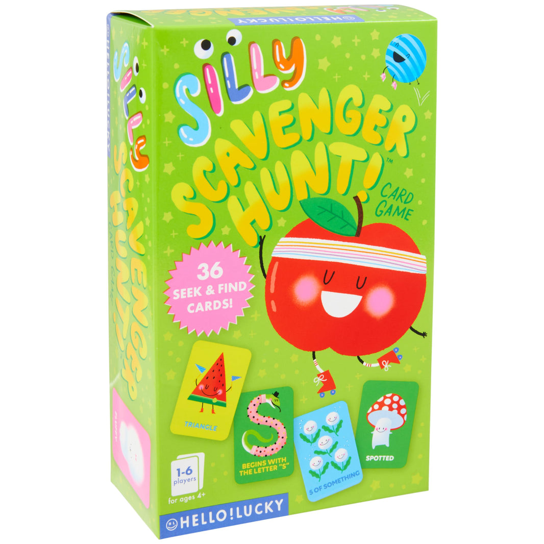 Hello! Lucky | Silly Scavenger Hunt - Card Game