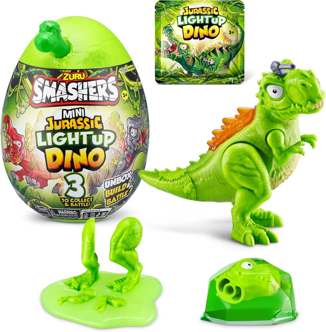 Smashers Mini Jurassic Light Up Dino Egg