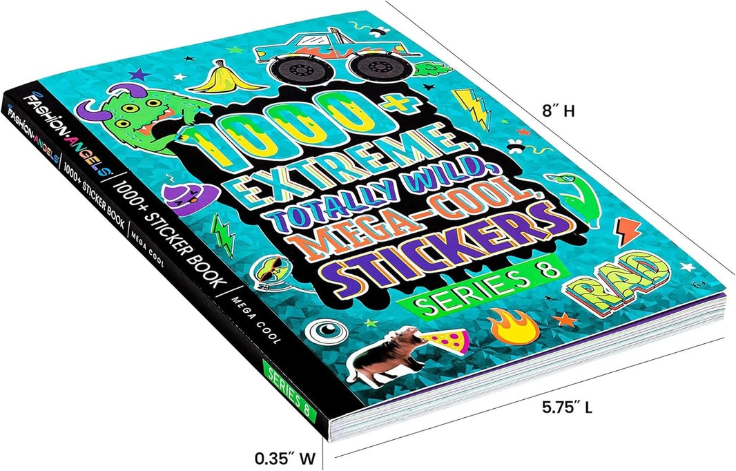 1500+ Extreme Totally Wild Mega Cool Stickers | Series 8