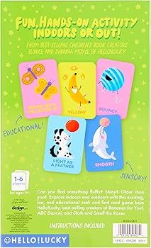 Hello! Lucky | Silly Scavenger Hunt - Card Game