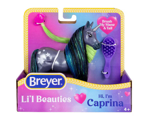 Breyer Lil’ Beauty Horse & Brush Set