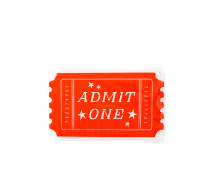 Carnival Ticket Shaped Napkin