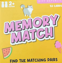 Memory Match Mini Card Game