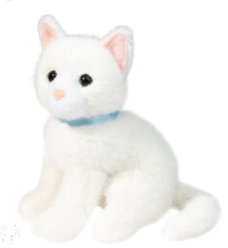 Mini 6” White Cat Plush