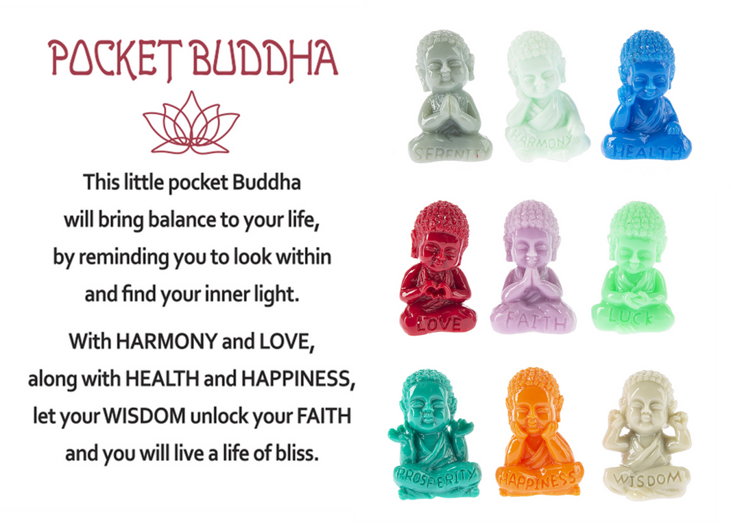 Pocket Buddha Charm