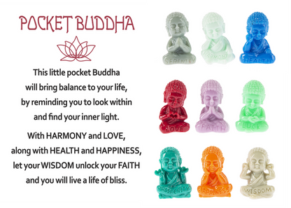 Pocket Buddha Charm