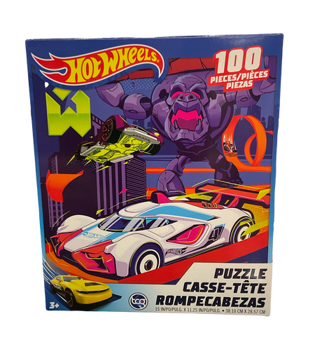 100 Piece Hot Wheels Puzzle