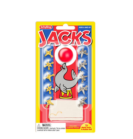 Classic Jacks with Storage Bag