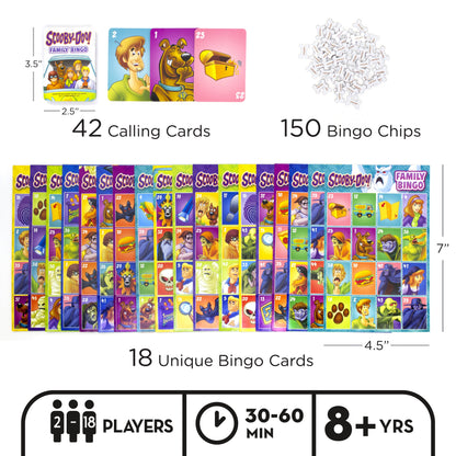 Scooby-Doo Family Bingo Game
