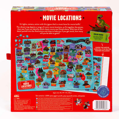 Movie Locations 1000-Piece Jigsaw Puzzle