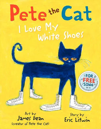 Pete The Cat: I Love My White Socks | Hackcover Book