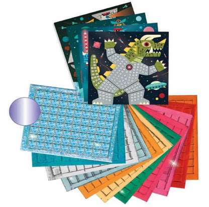 Mosaics Kit - Space Battle | Djeco
