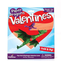 Valentines Card Set - Flying Dragons