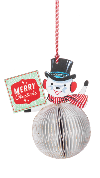 Christmas Honeycomb Decoration Ornament