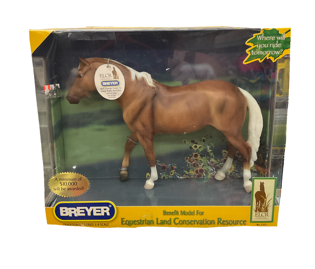 Preowned #1313 Benefit Model for Equestrian Land Conservation Resource Breyer Model Horse