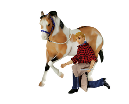 Breyer Farrier with Blacksmith Tools 8" Figure