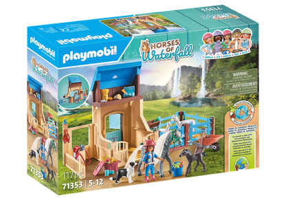 Playmobil | Horse Stall with Amelia and Whisper 71353