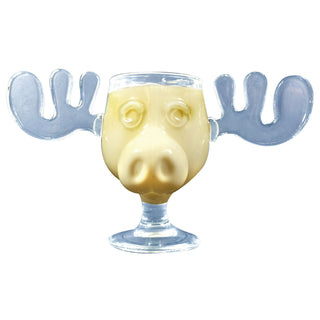 Christmas Vacation Glass Moose Mug
