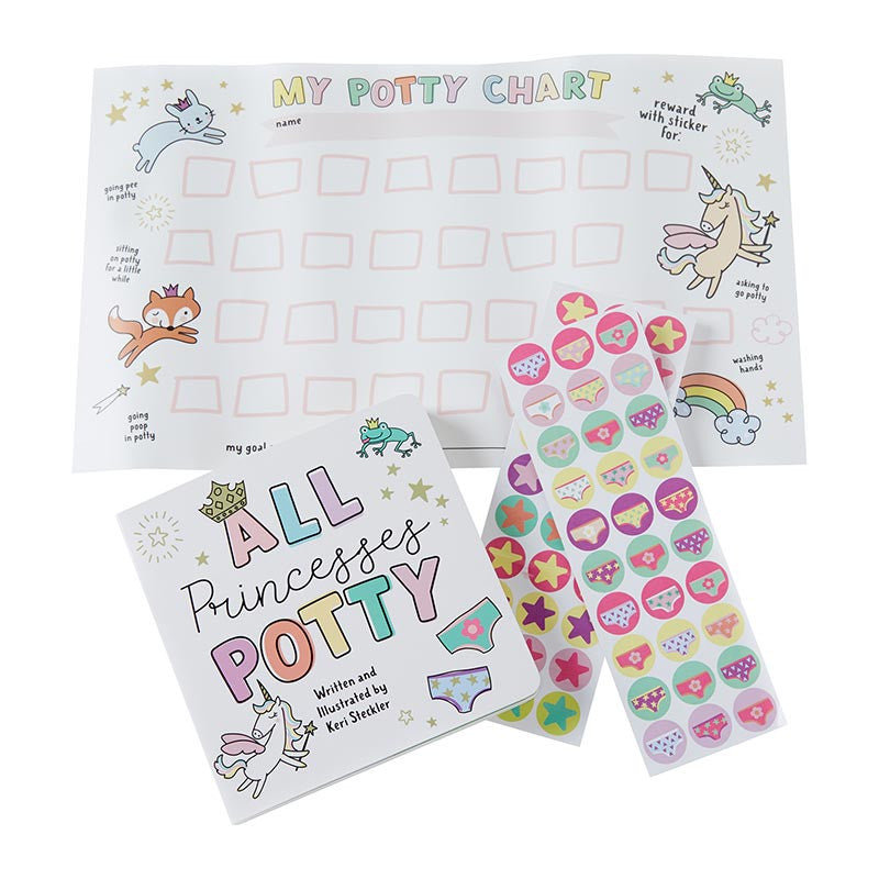 Potty Princess Board Book Set