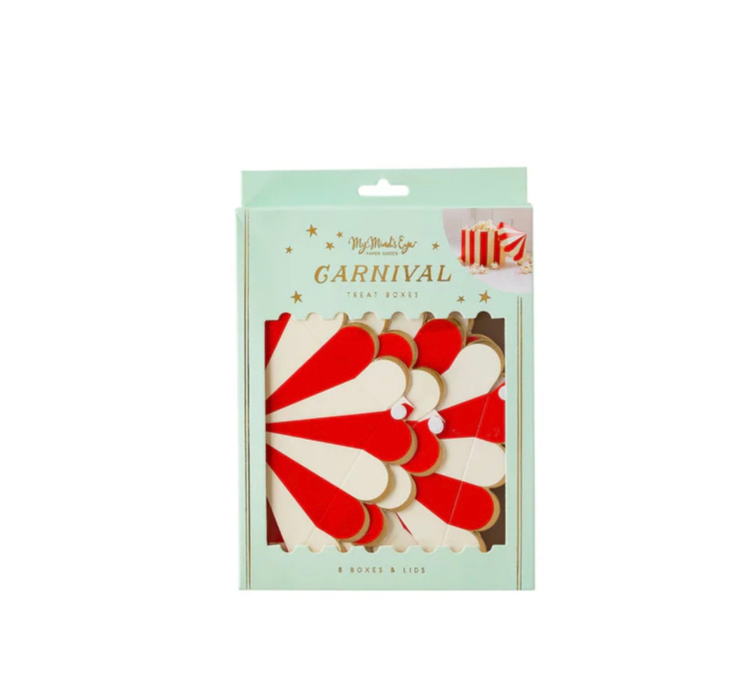 Carnival Tent Favor/Treat Boxes